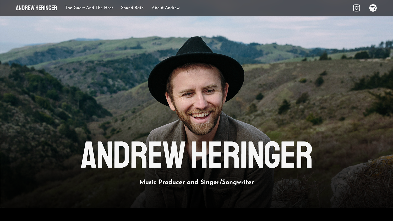 andrewheringer.com homepage